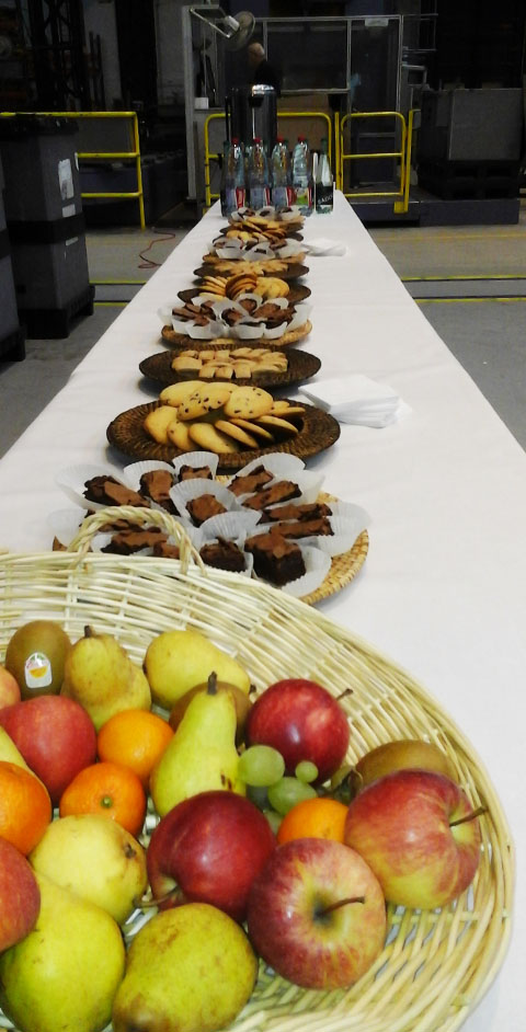 buffet de petit déjeuner